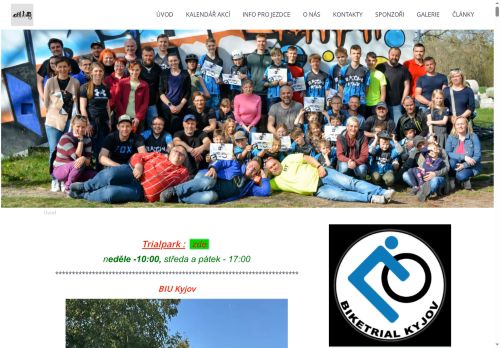 Zobrazit webové stránky Biketrial Kyjov