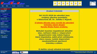 Zobrazit webové stránky Karate Klub Kyjov