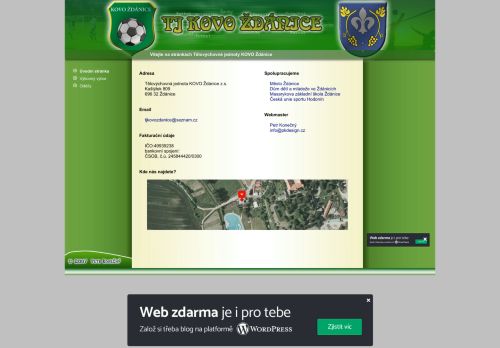 Zobrazit webové stránky Tělovýchovná jednota KOVO
