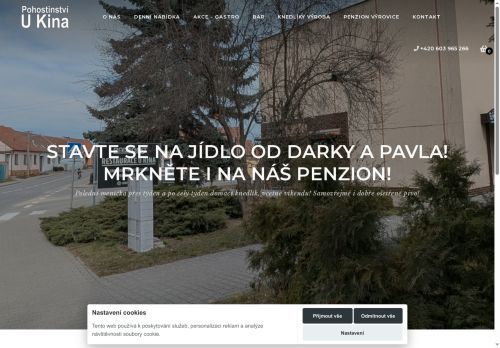 Zobrazit webové stránky Pohostinství U Kina