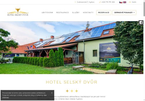 Zobrazit webové stránky Hotel Selský dvůr