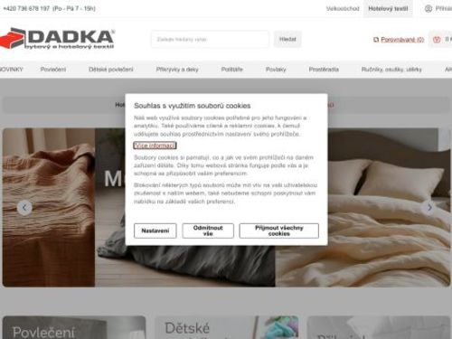 Bytový a hotelový textil Dadka