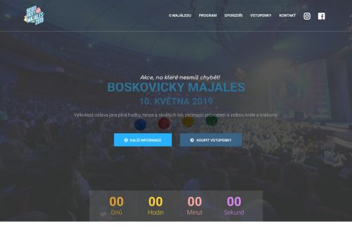 Zobrazit webové stránky Majáles Boskovice