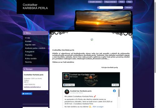 Zobrazit webové stránky Cocktailbar Karibská perla