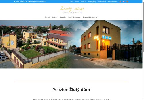 Zobrazit webové stránky Žlutý dům
