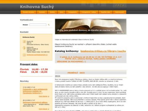 Obecní knihovna Suchý