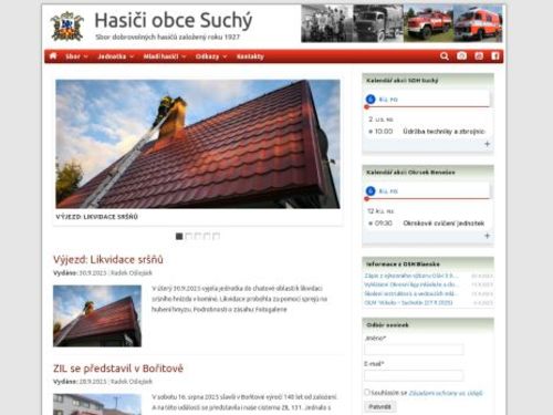 SH ČMS - Sbor dobrovolných hasičů Suchý
