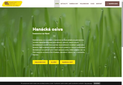 Hanácká osiva, s.r.o. nabízí práci na pozici Prodavač/ka v obci Vyškov