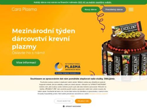 Cara Plasma - odběrové místo Břeclav