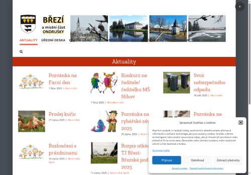 Zobrazit webové stránky Obecní úřad Březí