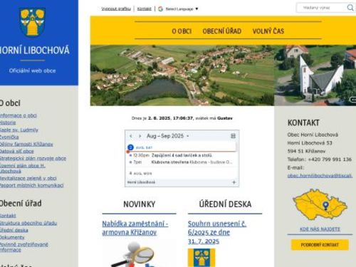 Obecní úřad Horní Libochová