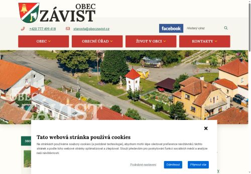 Zobrazit webové stránky Obecní úřad Závist