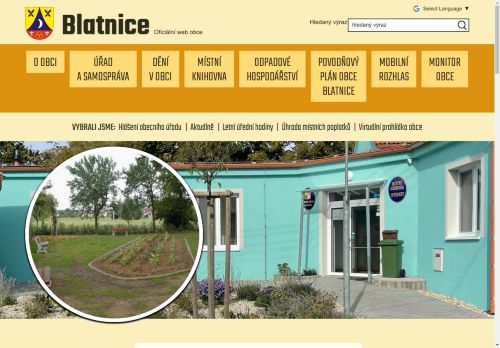 Zobrazit webové stránky Obecní úřad Blatnice