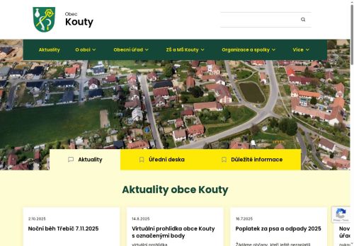 Zobrazit webové stránky Obecní úřad Kouty