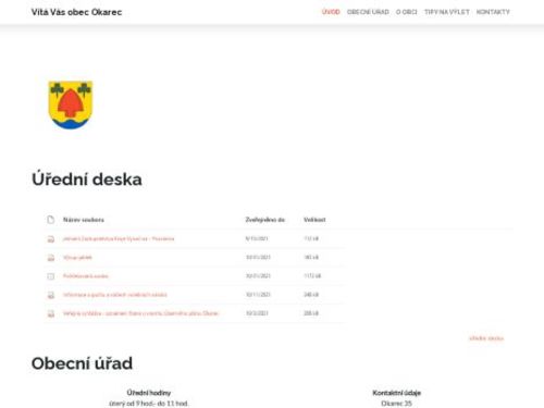 Obecní úřad Okarec