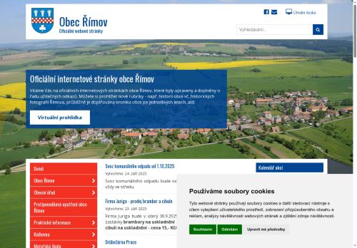 Zobrazit webové stránky Obecní úřad Římov