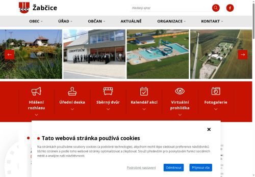 Zobrazit webové stránky Obecní úřad Žabčice
