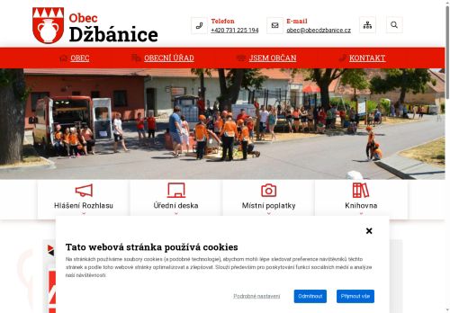 Zobrazit webové stránky Obecní úřad Džbánice