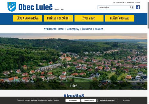 Zobrazit webové stránky Obecní úřad Luleč