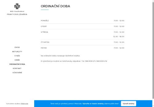 Zobrazit webové stránky Praktický lékař - MUDr. Hana Šmardová, MUDr. Ilona Boučková