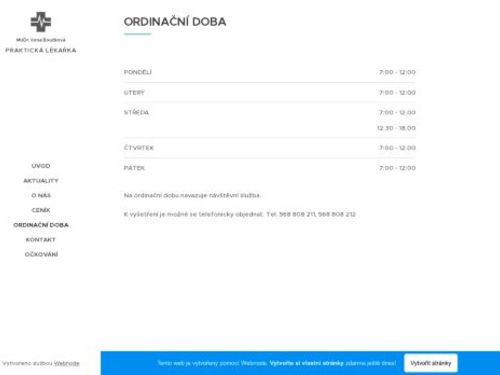 Praktický lékař - MUDr. Hana Šmardová, MUDr. Ilona Boučková