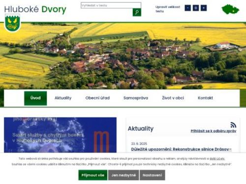 Obecní úřad Hluboké Dvory