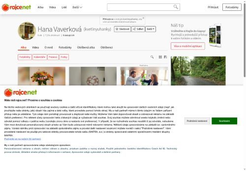 Zobrazit webové stránky Květiny u Hanky