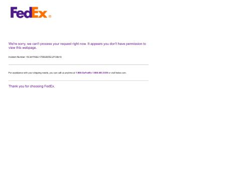 FedEx Express Czech Republic s.r.o. nabízí práci na pozici Handler v obci Chrášťany