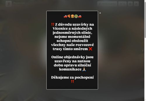 Zobrazit webové stránky Pizzeria Peperone