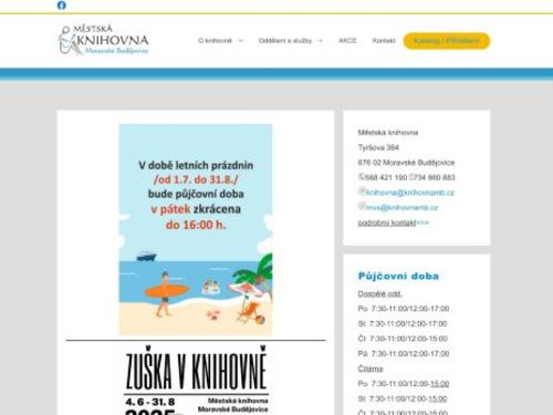 Městská knihovna Moravské Budějovice