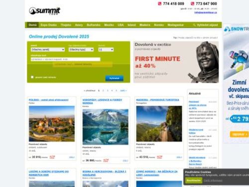 Summit Tour, s.r.o. - prodej dovolené na míru