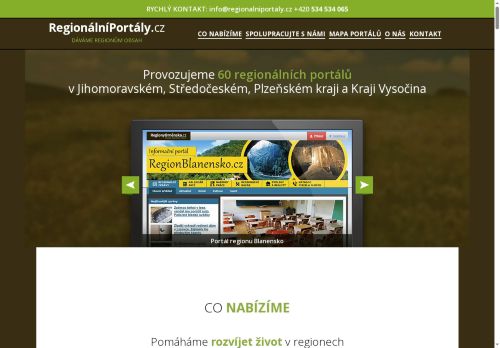 Zobrazit webové stránky Regionální portál města Velké Meziříčí a okolí – VMeziříčsko.cz