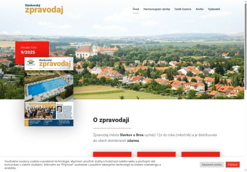 Zobrazit webové stránky Slavkovský zpravodaj
