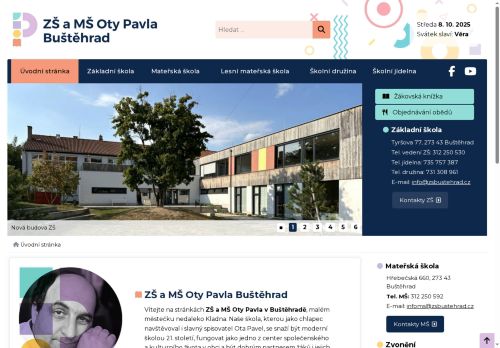 Základní škola a Mateřská škola Oty Pavla Buštěhrad, okres Kladno nabízí práci na pozici pomocná kuchařka / pomocný kuchař v obci Buštěhrad