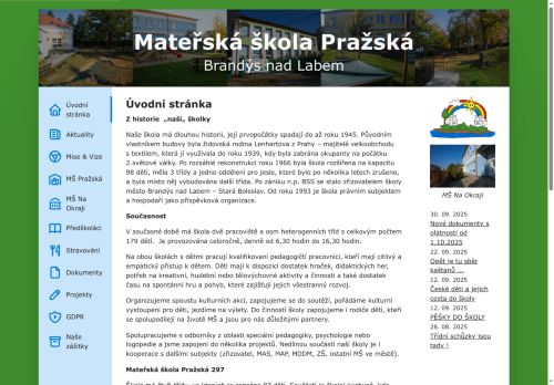 Zobrazit webové stránky Mateřská škola Pražská