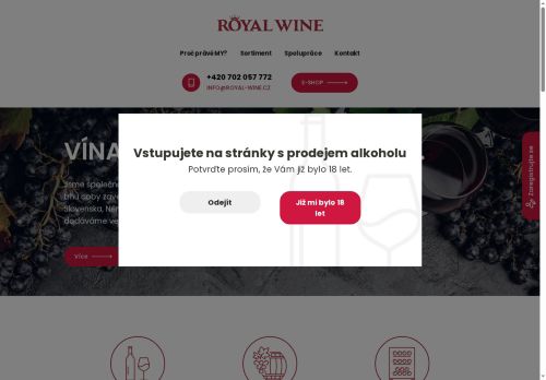 ROYAL WINE s.r.o. nabízí práci na pozici ŘIDIČ/ ŘIDIČKA  sk. B - PRACOVNÍK/PRACOVNICE VE VINNÉM SKLEPĚ v obci Moravská Nová Ves