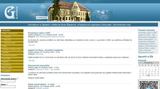 Zobrazit webové stránky Gymnázium a Základní umělecká škola Šlapanice