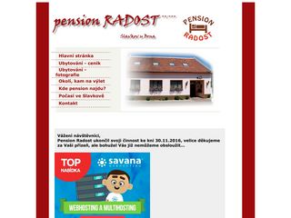 Zobrazit webové stránky Pension Radost