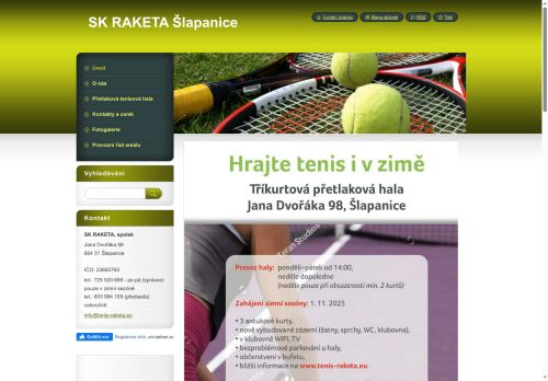 Zobrazit webové stránky SK Raketa o.s.