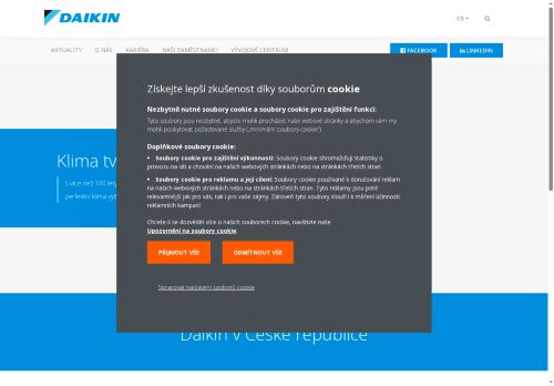 Daikin Industries Czech Republic s.r.o. nabízí práci na pozici operátor výroby v obci Plzeň