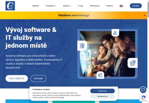CNS a.s. nabízí práci na pozici Obchodní zástupce pro obchodní oddělení v obci Mělník