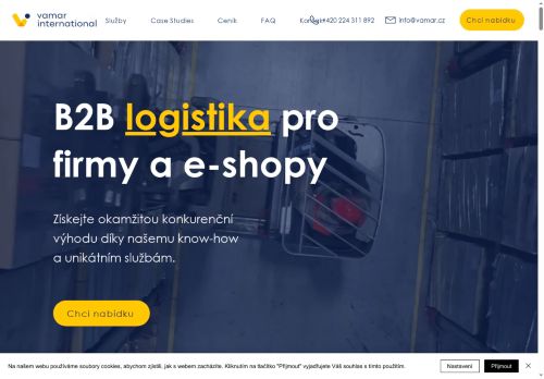VAMAR INTERNATIONAL,s.r.o. nabízí práci na pozici sakladník-řidič VZV (m/ž) v obci Kněževes