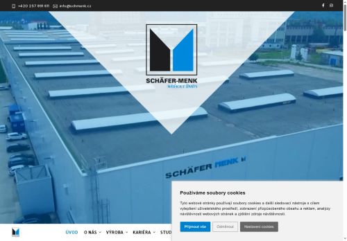 Schäfer - Menk s.r.o. nabízí práci na pozici Zámečník-svářeč v obci Dýšina