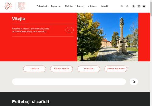 Zobrazit webové stránky Městský úřad Hostivice