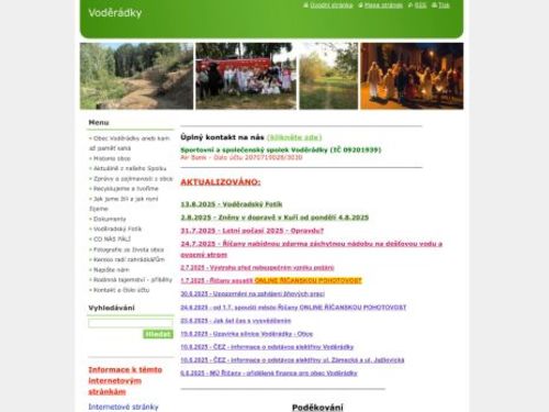 Sportovní a společenský spolek Voděrádky