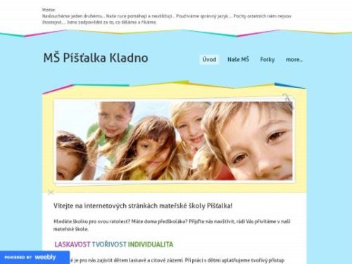 Mateřská škola Píšťalka