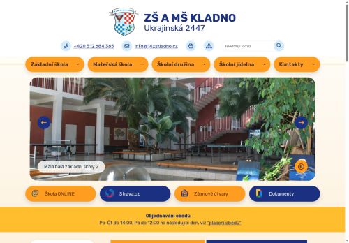 Základní škola a Mateřská škola Kladno, Ukrajinská 2447 nabízí práci na pozici Učitel/ka v MŠ v obci Kladno