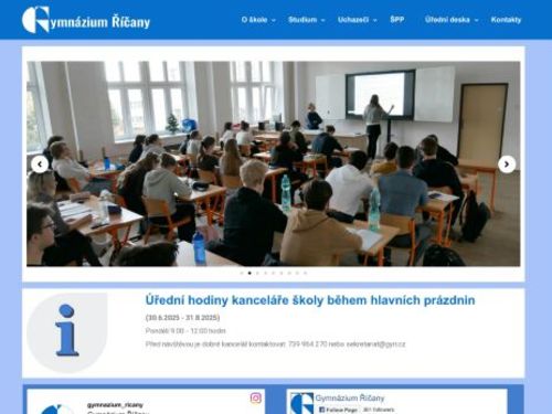 Gymnázium Říčany