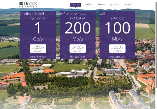 Zobrazit webové stránky Dobříš.NETwork