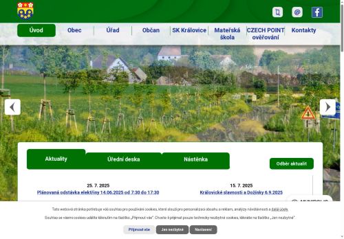 Zobrazit webové stránky Obecní úřad Královice